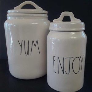 Rae Dunn Farmhouse Collection Canisters
